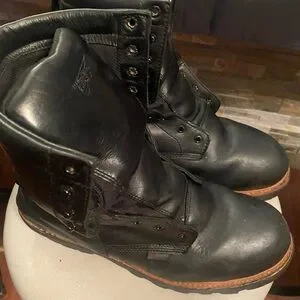 Red Wing Shoes | Shoes | Red Wing Black Leather Boots Sturdy  display picture 2